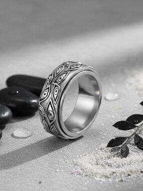 JJK-inspired Spinner Ring
